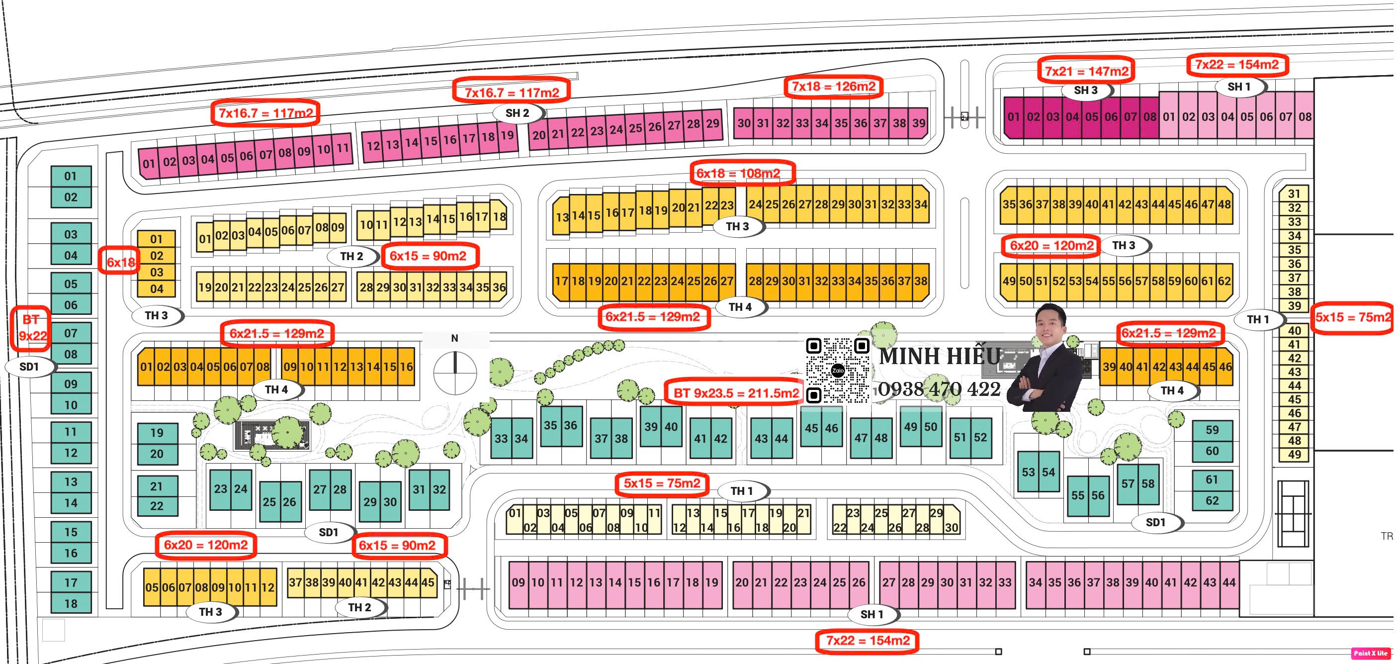 Mặt bằng tổng thể - Senturia An Phú